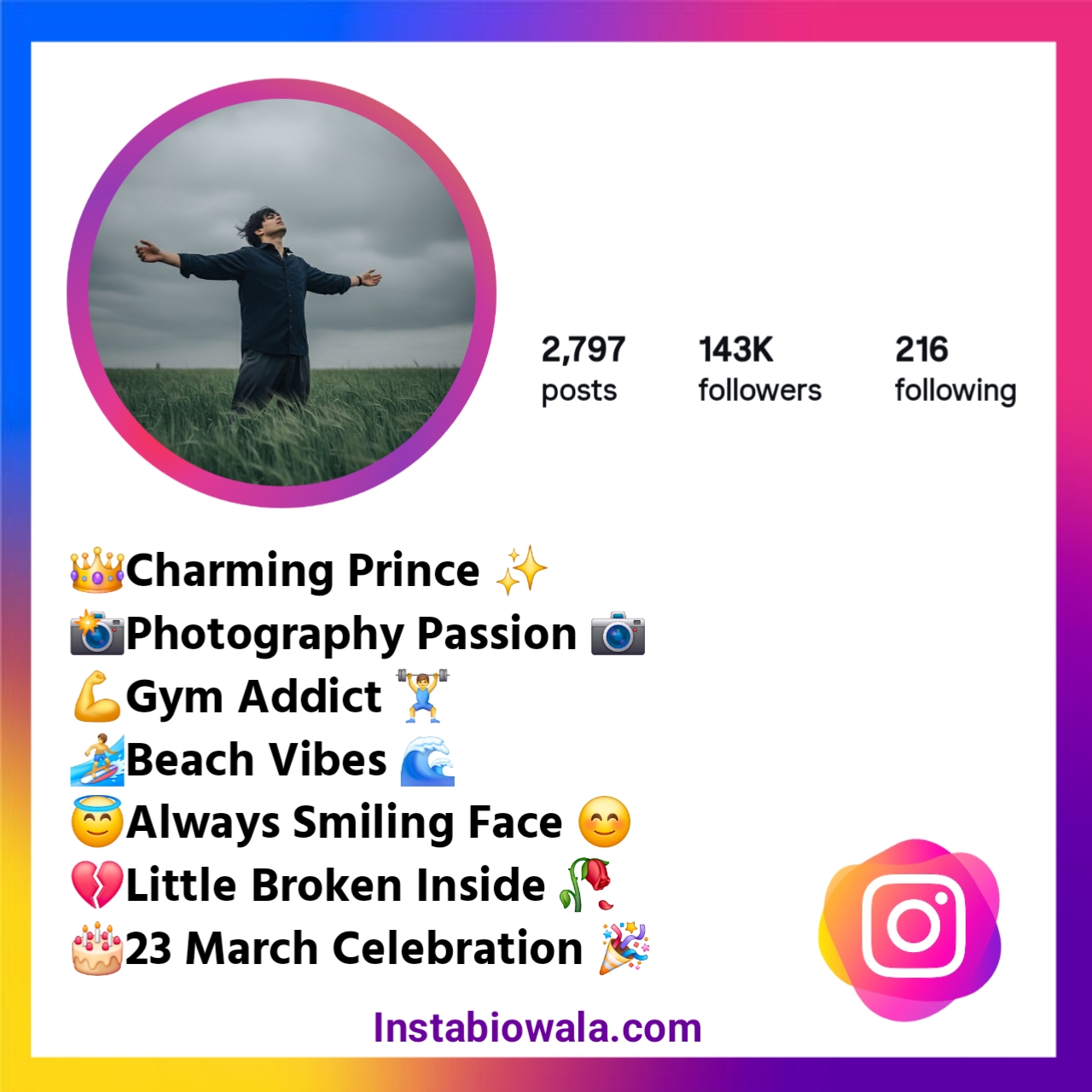 Alone Bio For Instagram Stylish Boy