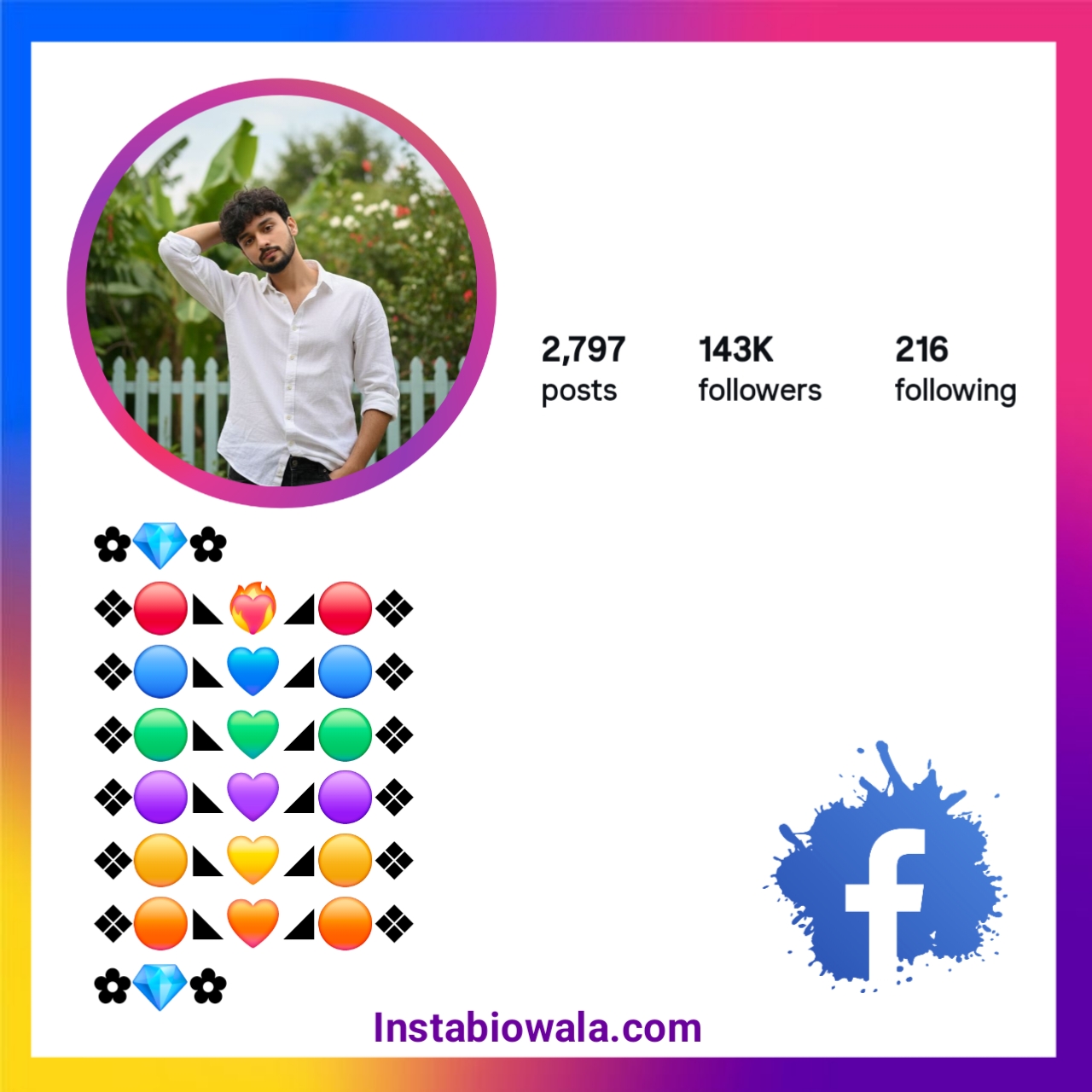 Facebook Stylish Bio