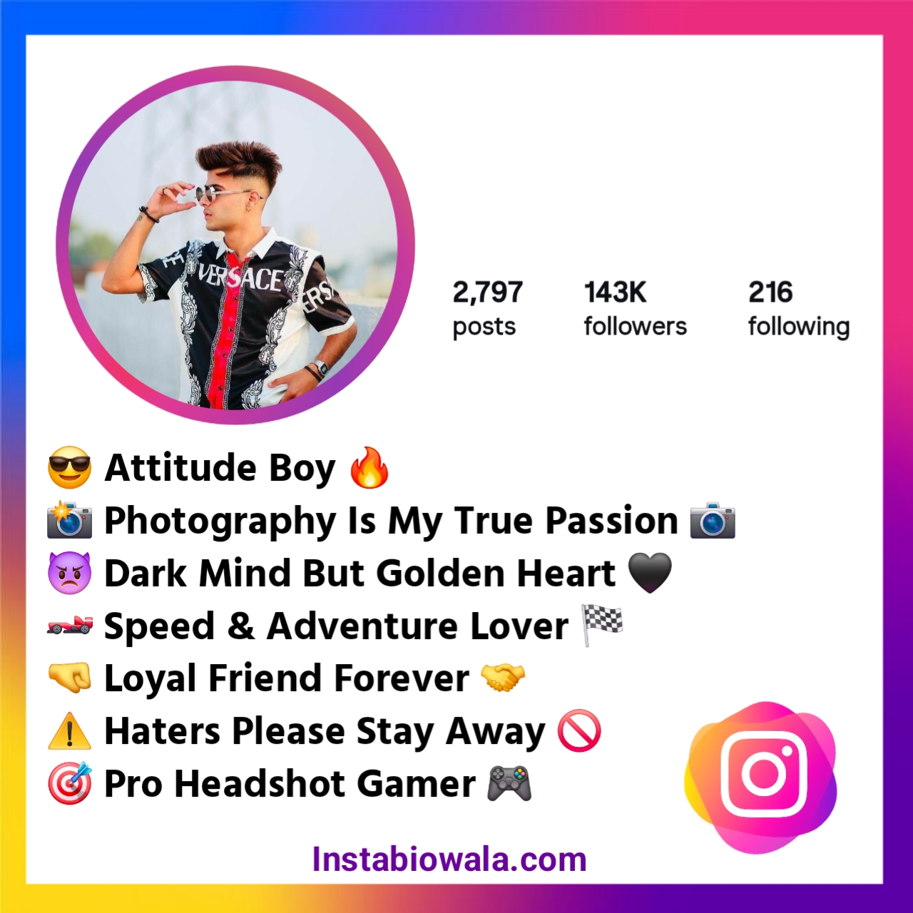 Best Instagram Bio For Boys