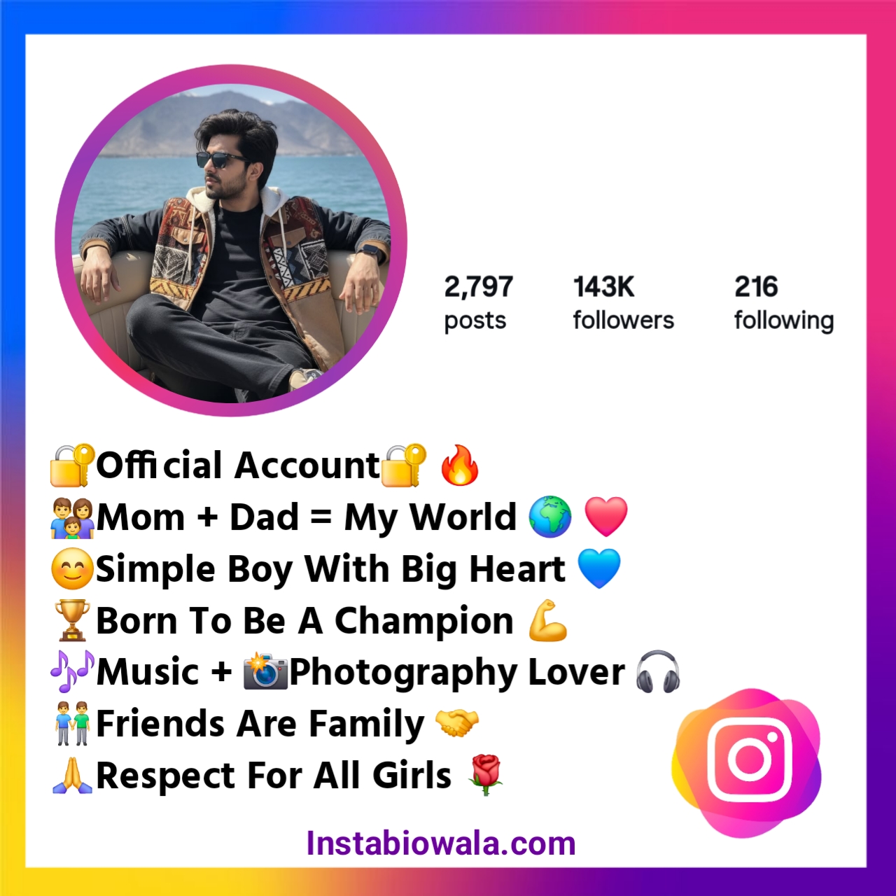 New Instagram Bio For Boys 2026