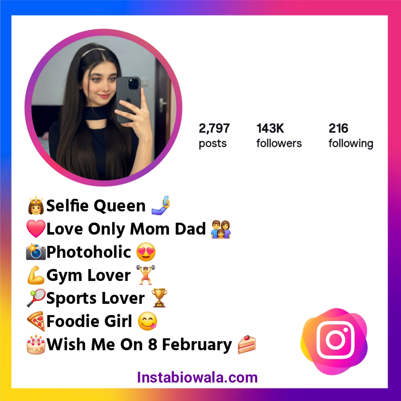Bio For Instagram For Girls