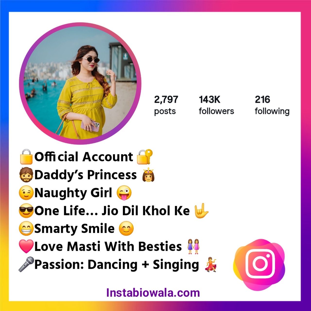 Instagram Bio For Girls