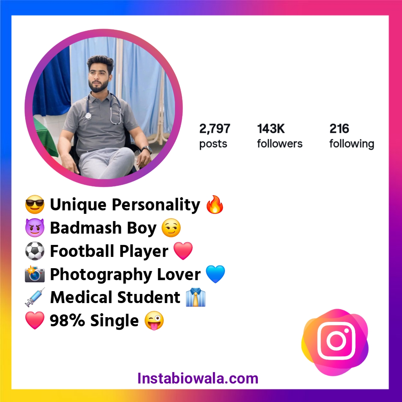 Medical Student Instagram Bio Ideas