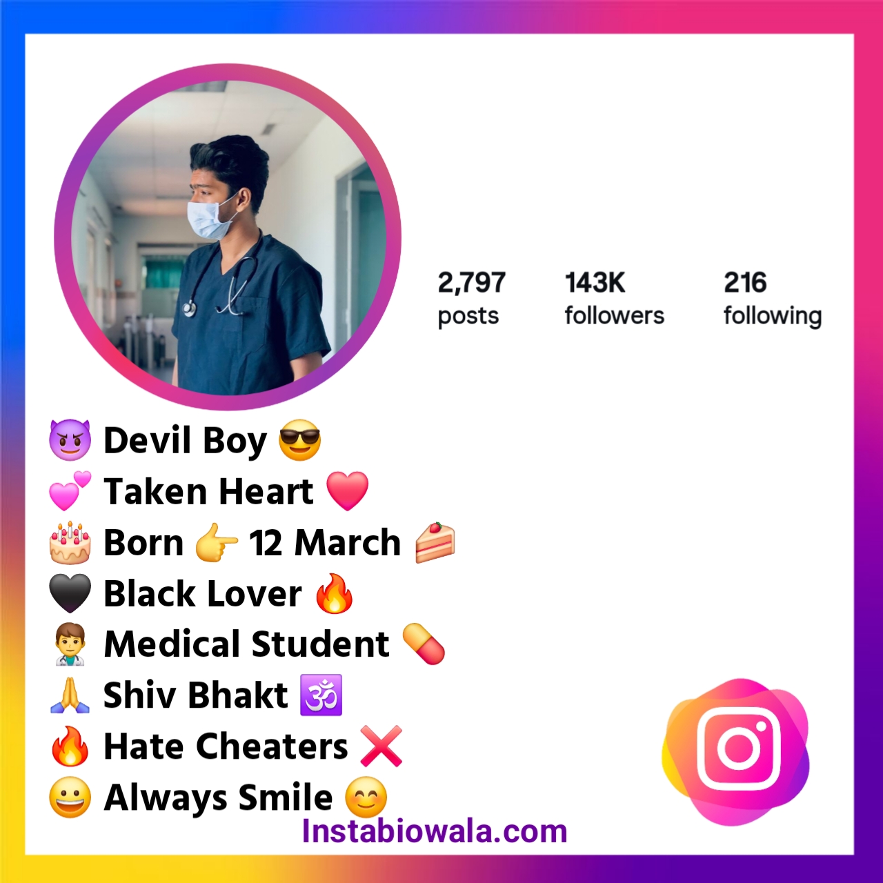 Medical Student Bio For Instagram