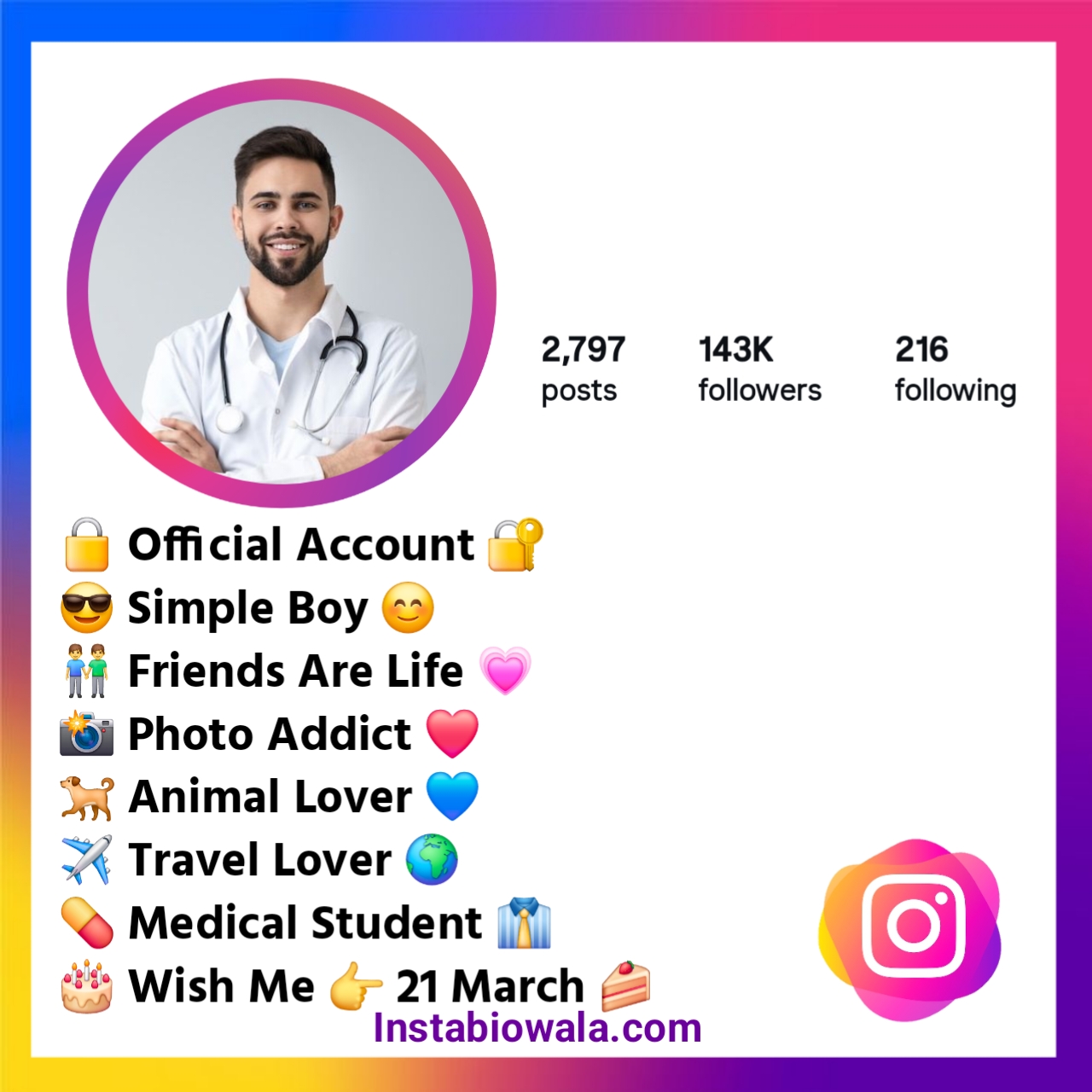 Instagram Bio For Medical Students